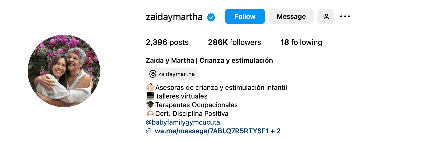 <img src="zaidaymartha-cucuta-instagram-influencer" alt="Zaida y Martha Cúcuta Instagram Influencers">