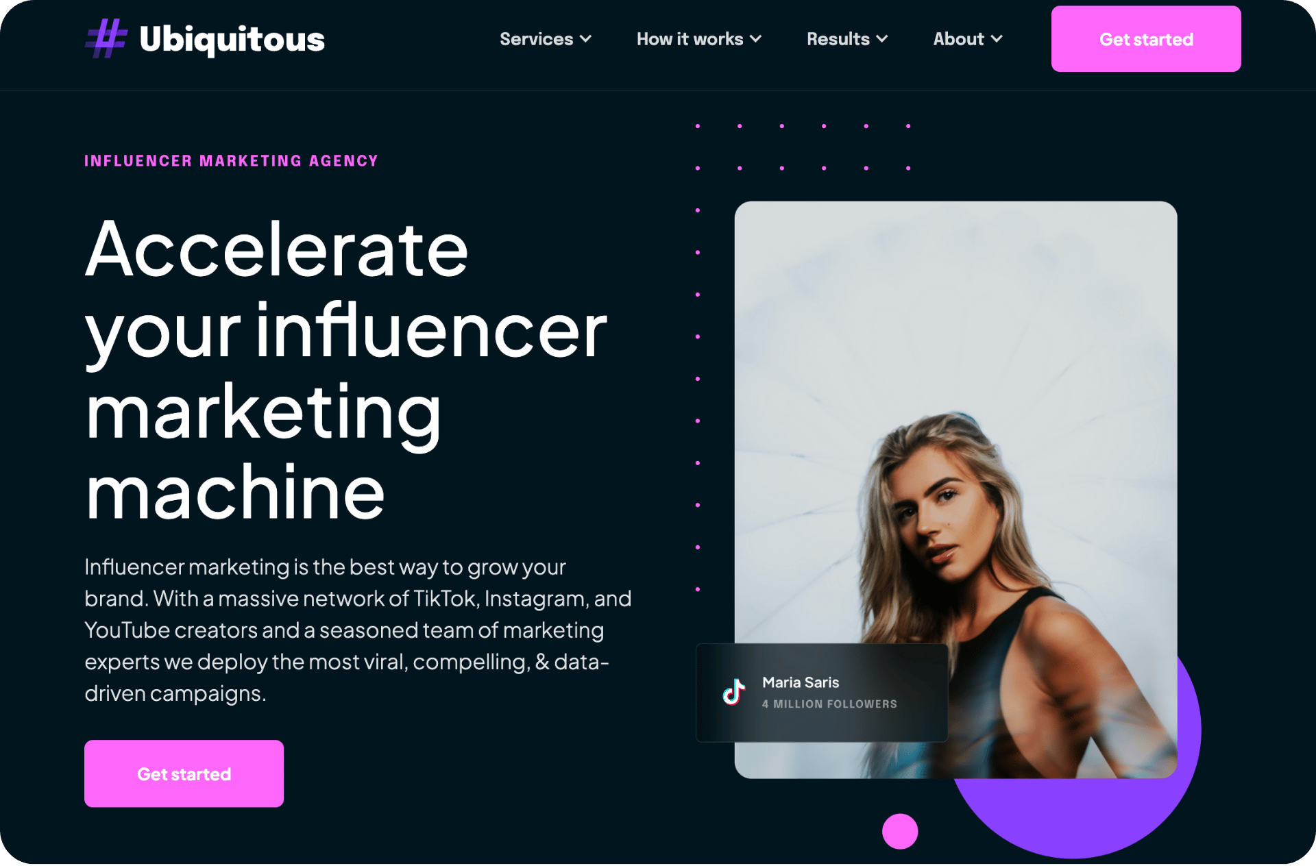 صورة غلاف Ubiquitous وكالات تسويق المؤثرين في الولايات المتحدة