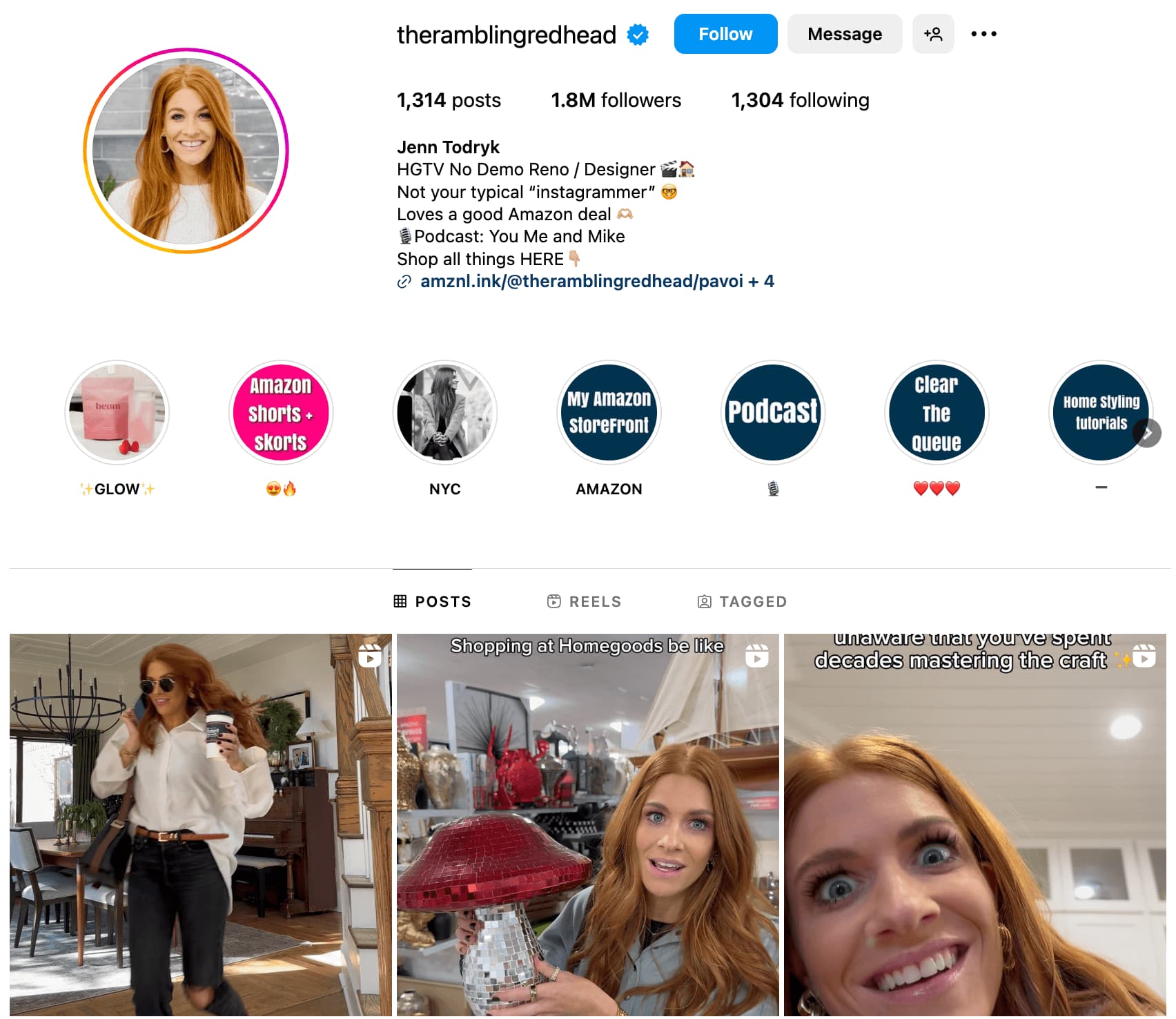 <img src="theramblingredhead-us-amazon-fashion-instagram-influencer" alt="Jenn Todryk US Amazon Fashion Instagram Influencers">