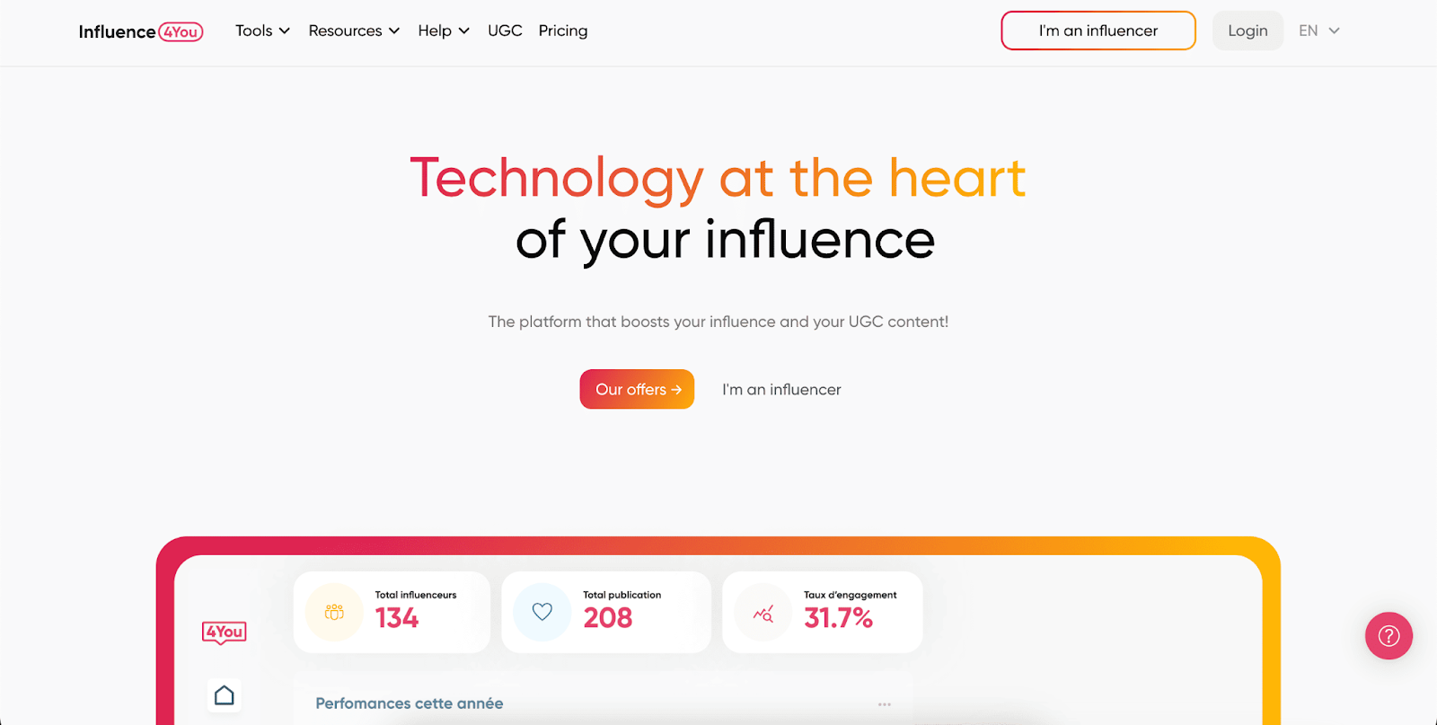 Alt text: <img src="influence4you-alternatives-features-pricing-and-review" alt="Alternatives Influence4You Fonctionnalités, Tarification et Avis">