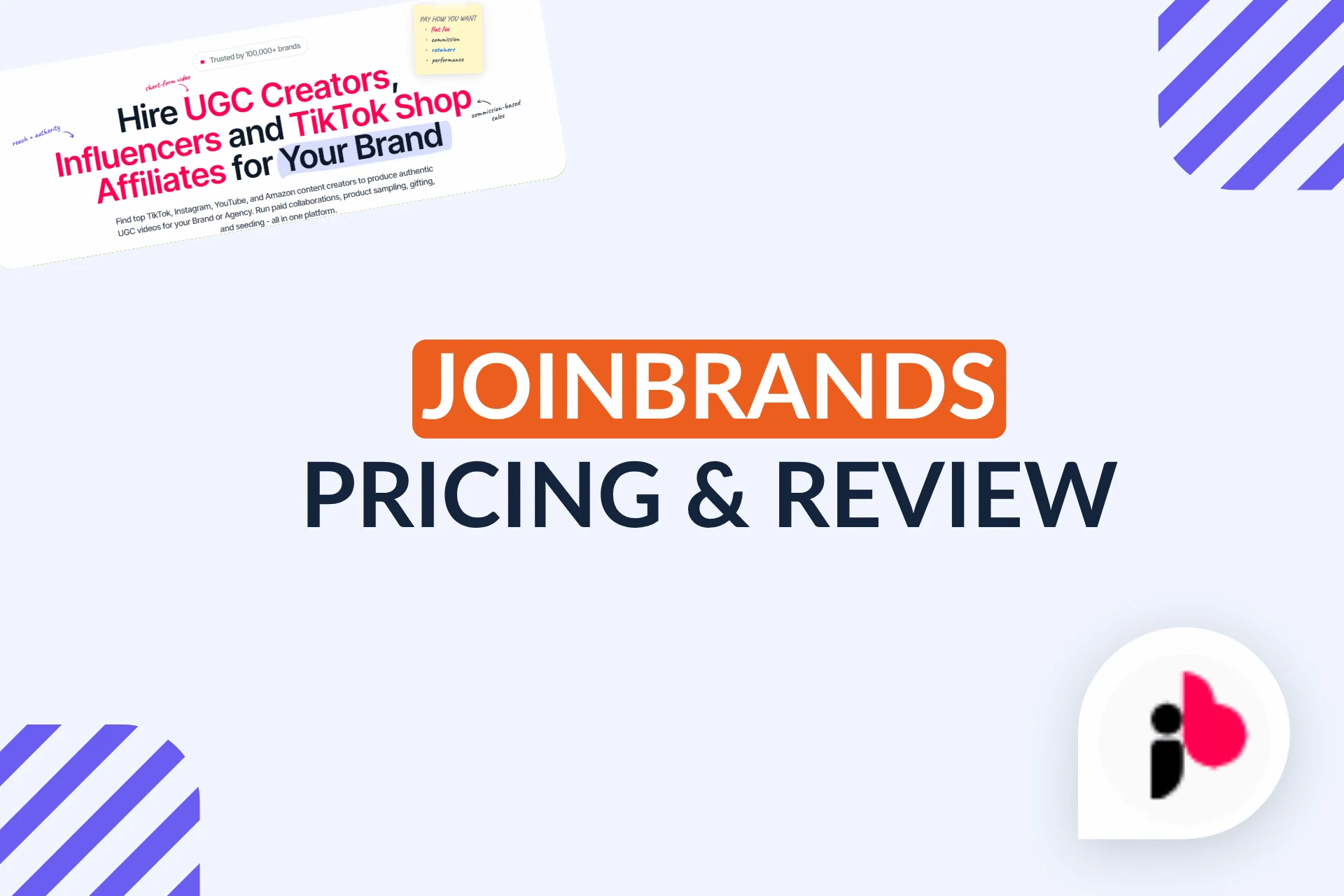 JoinBrands Pricing & Review