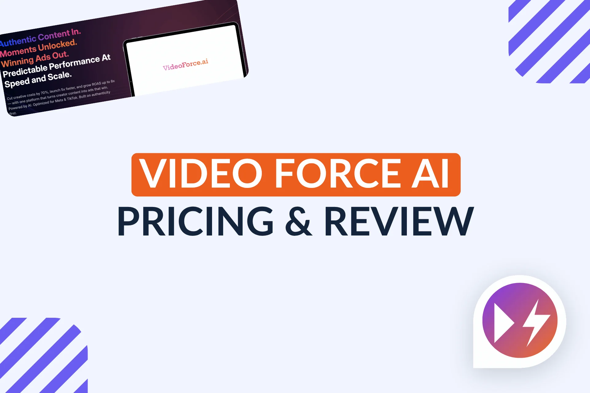 VideoForce.ai (Formerly Cipio) Pricing & Review
