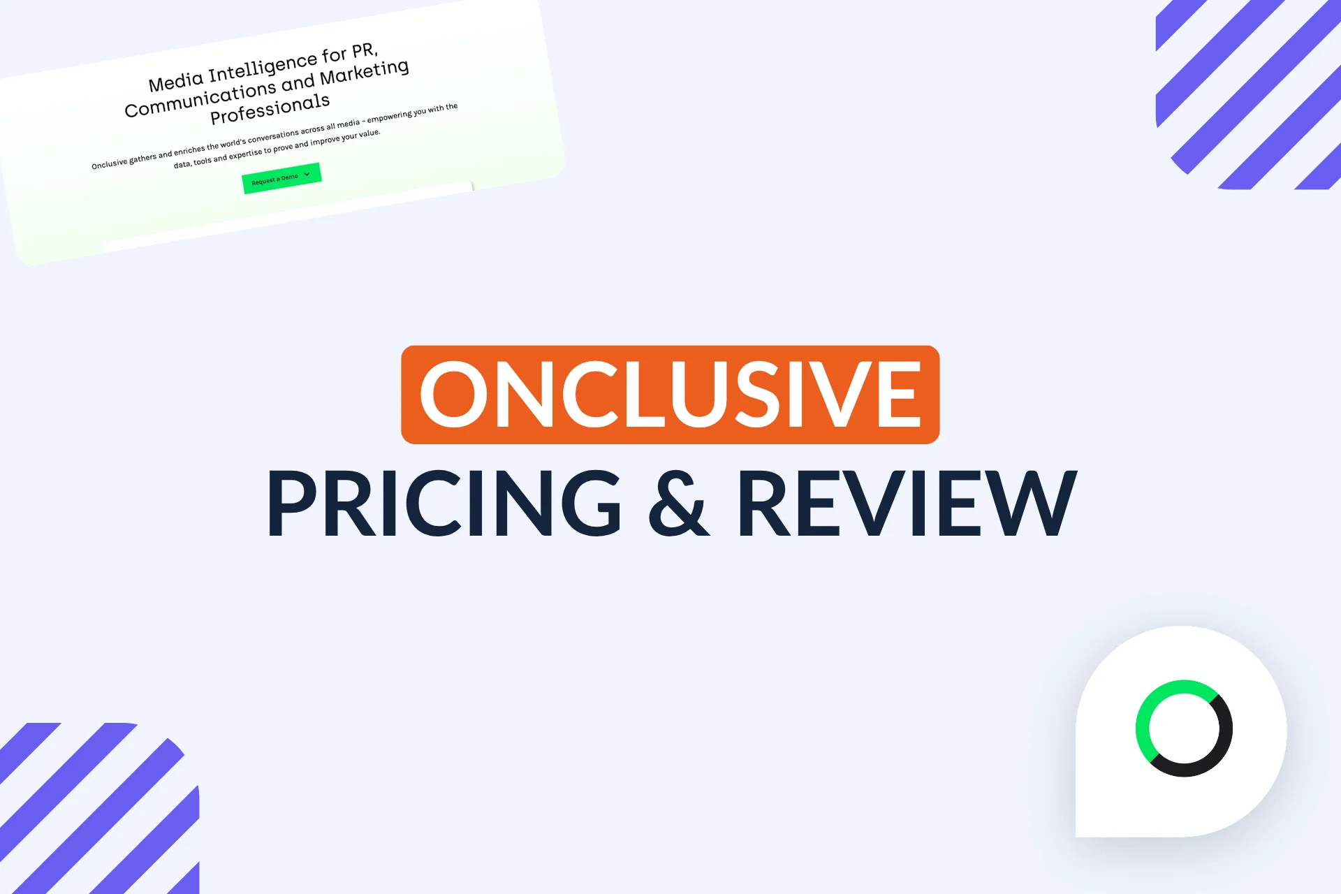 Onclusive Pricing & Review