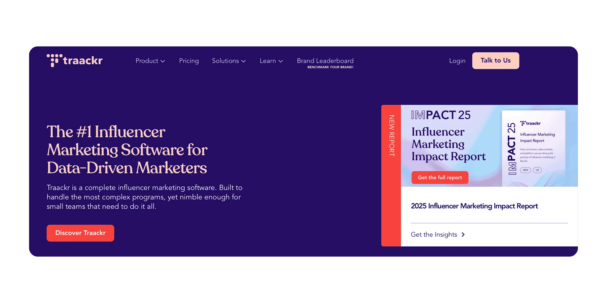 منصة Traackr لدفع المؤثرين