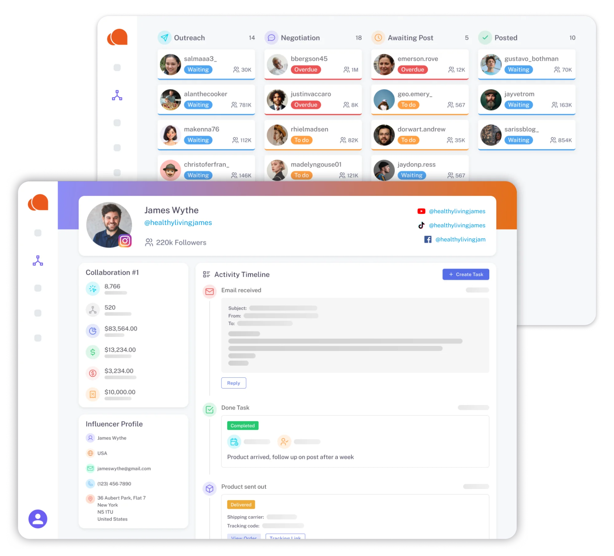 Influencer Hero AI Campaign Management Batch Actions