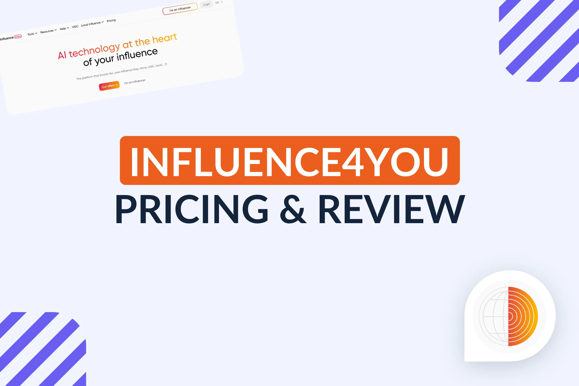 Influence4you Pricing and Review