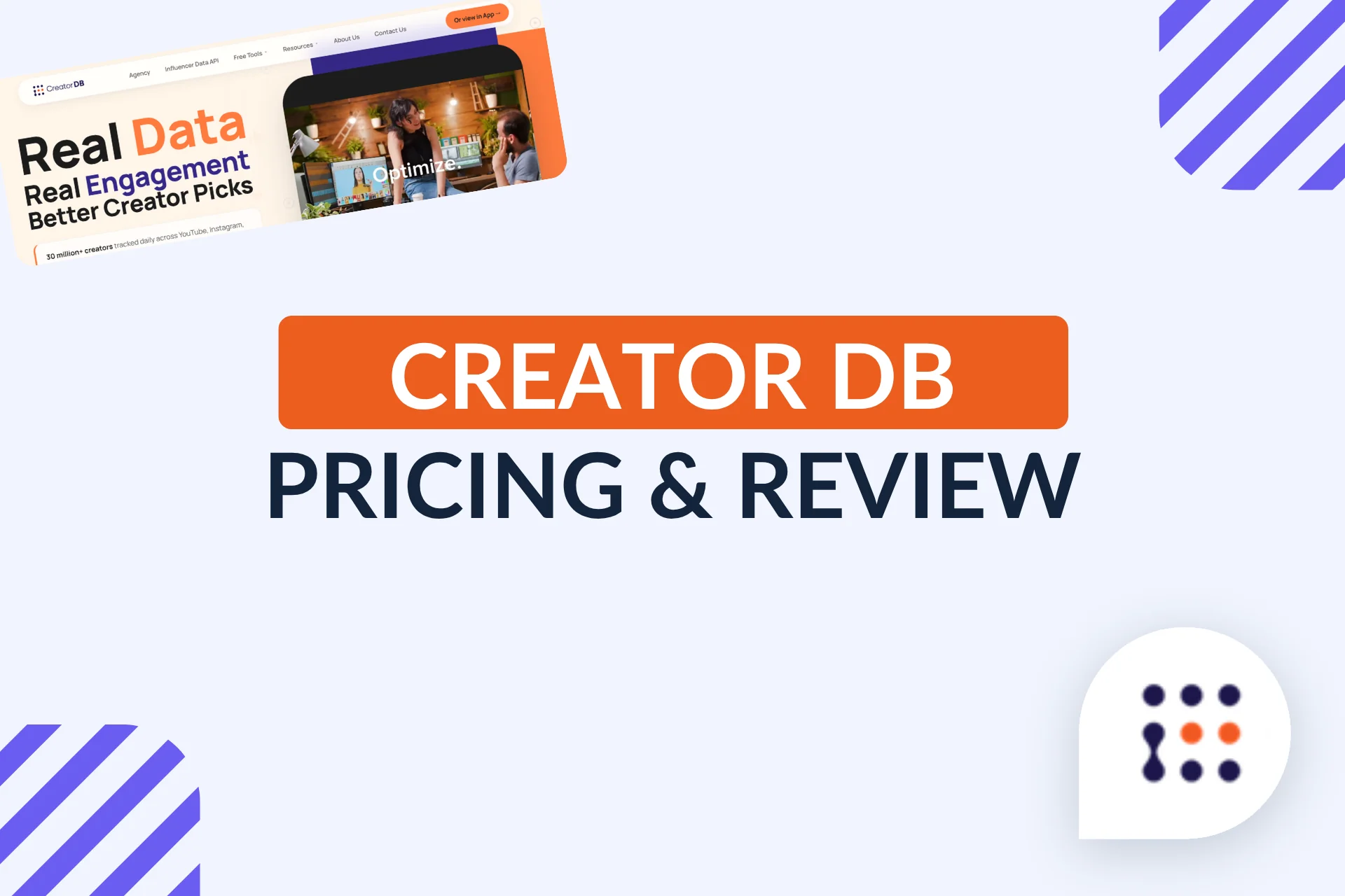CreatorDB Pricing and Review