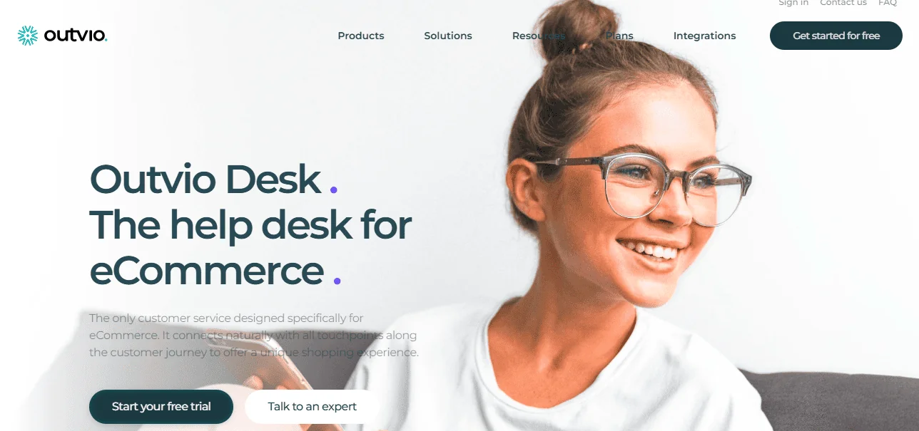 Descripción General de Outvio Desk Herramientas de Soporte al Cliente Alternativas
