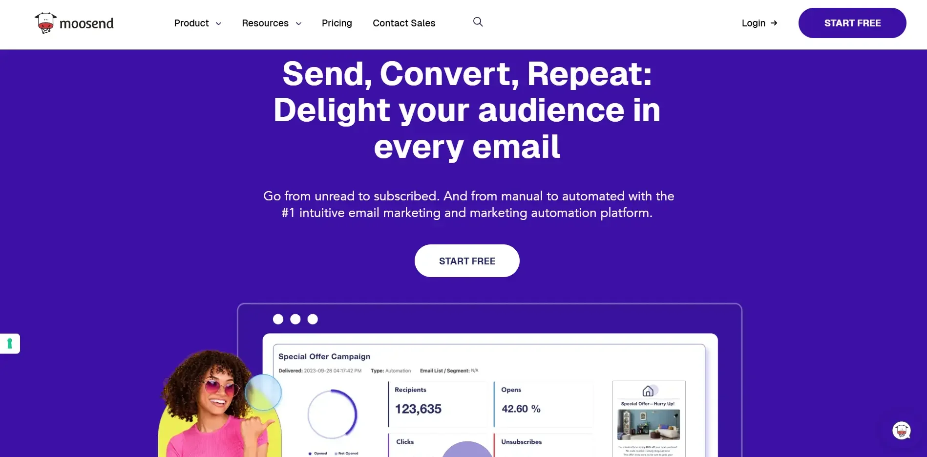 Moosend Email Marketing Tool