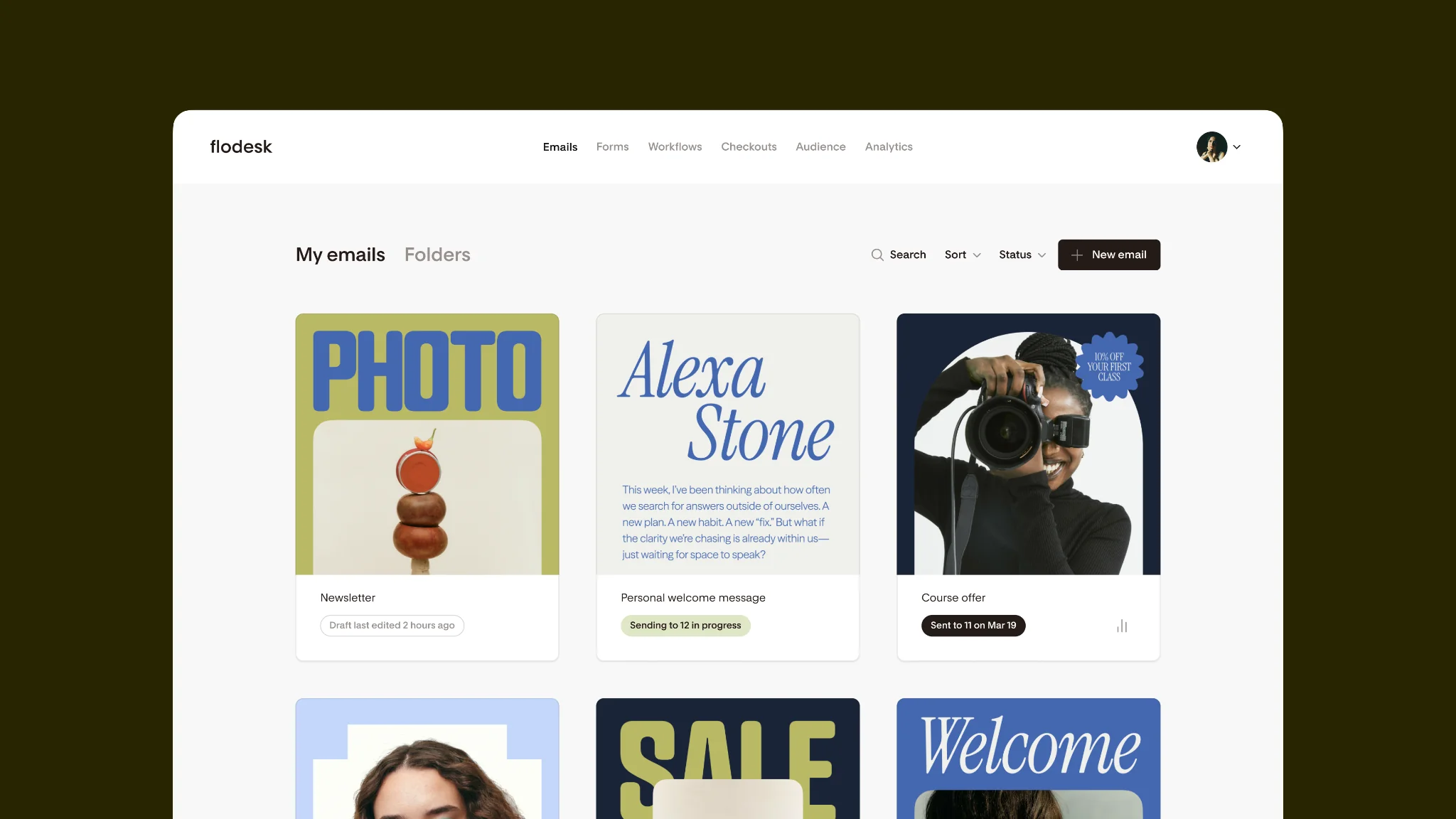 Flodesk Email Marketing Tool