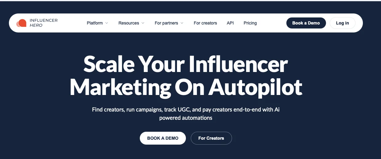 Upfluence Alternativas Recursos Preços e Review Influencer Hero