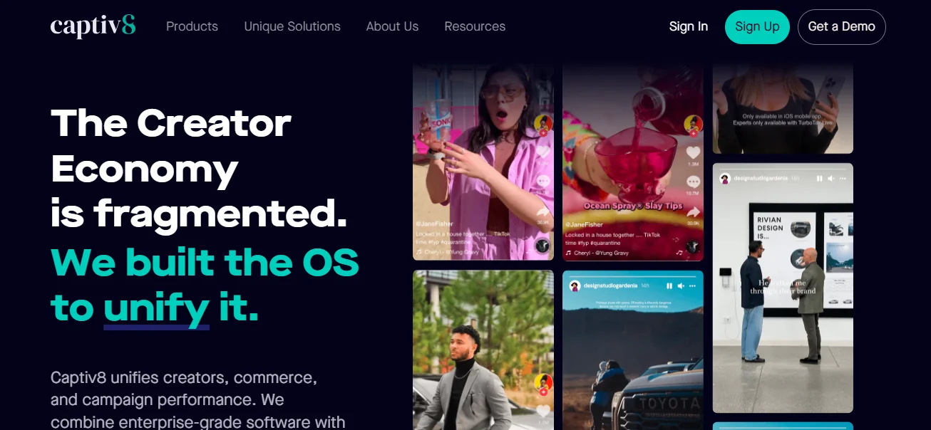 Alternativas Upfluence Recursos, Precificação e Review Captiv8