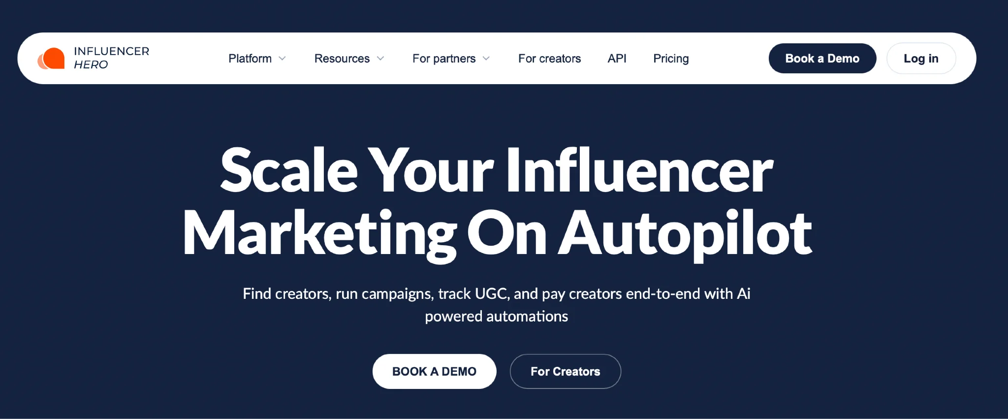 CreatorIQ Alternatives Features Pricing and Review Influencer Hero