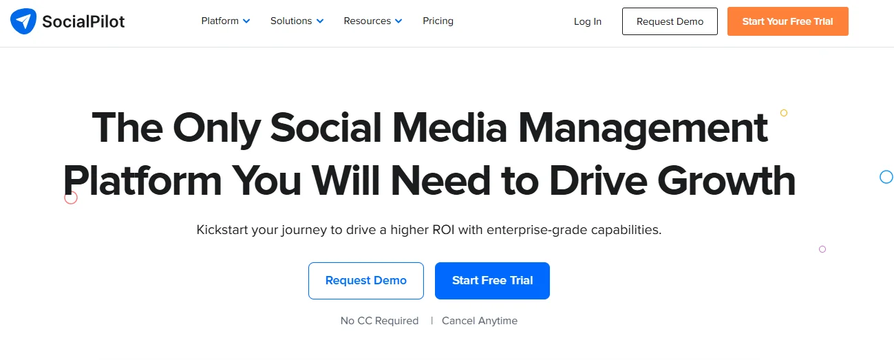SocialPilot Overview Social Media Scheduling Tools Alternatives