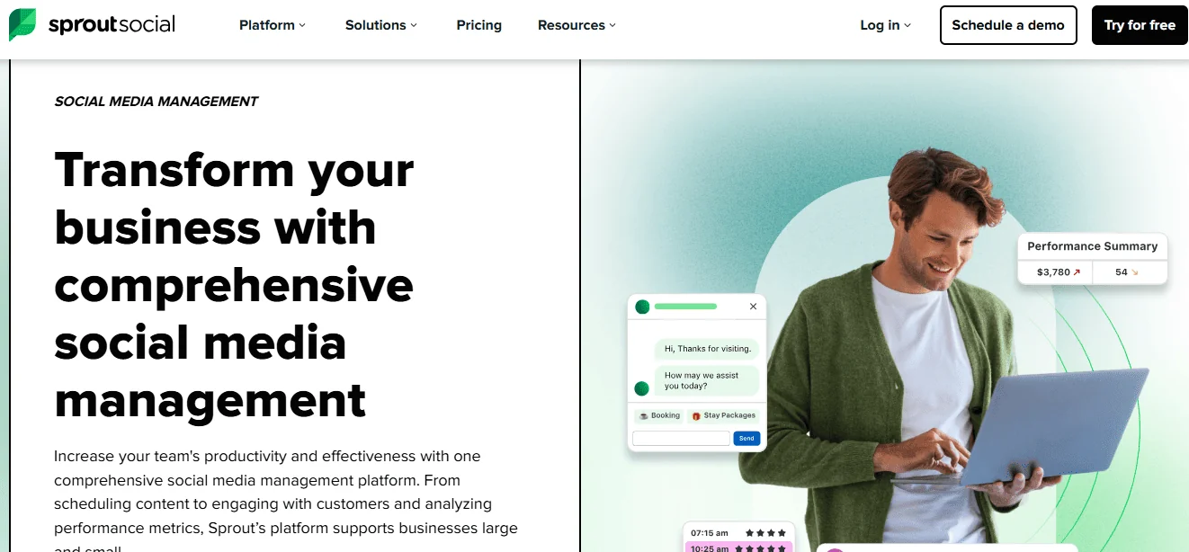 Sprout Social Overview Social Media Scheduling Tools Alternatives