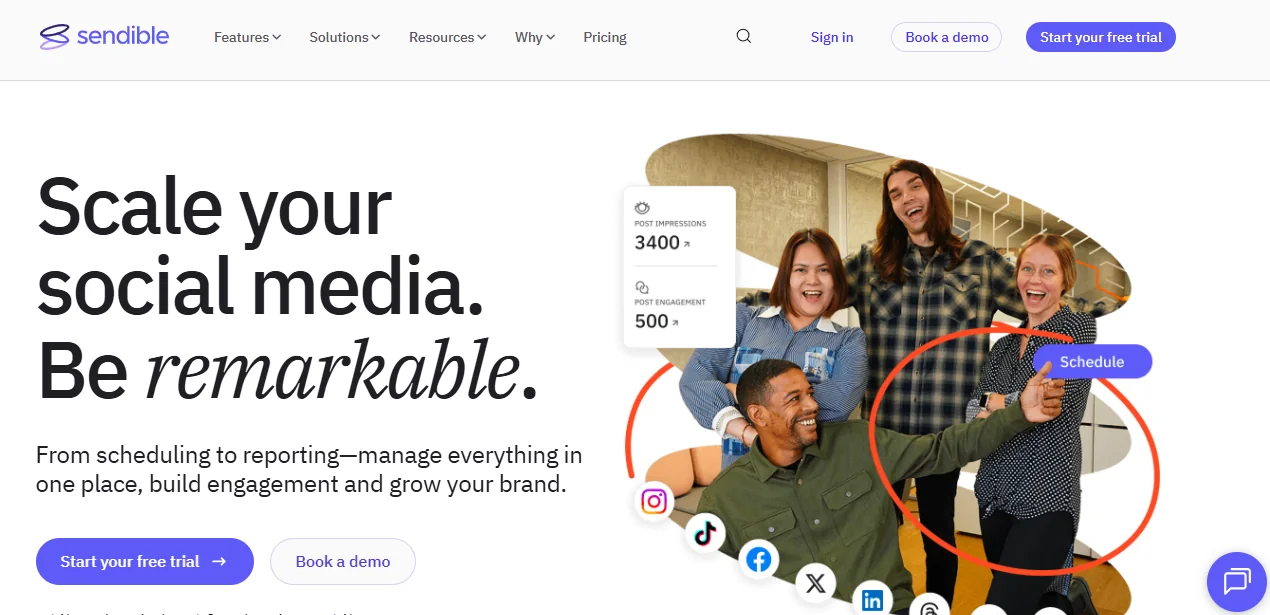 Sendible Overview Social Media Scheduling Tools Alternatives