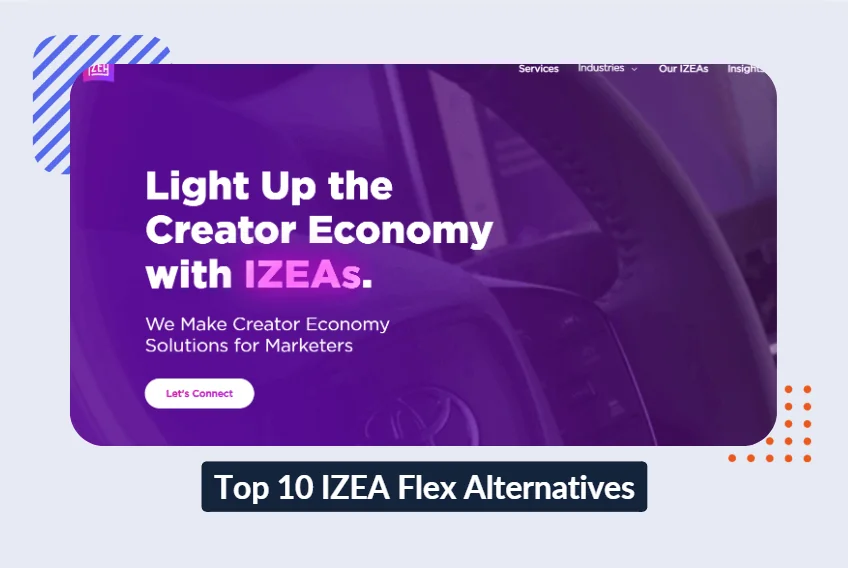 2026년 상위 10개 IZEA Flex 대안 기능, 가격 및 리뷰