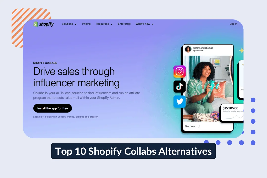 Top 10 Shopify Collabs alternatives in 2026 features pricing and review