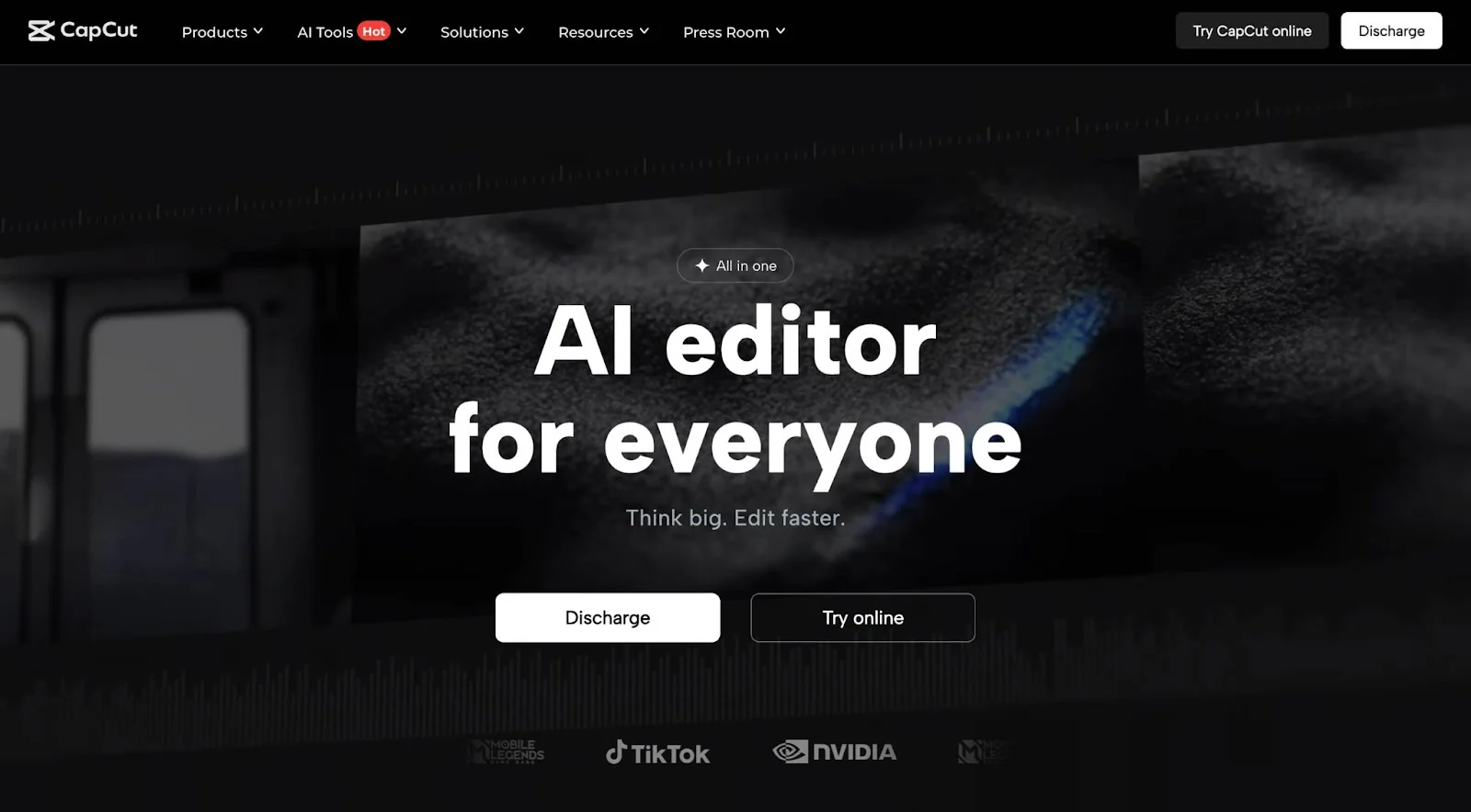 CapCut Creative Editing Tool