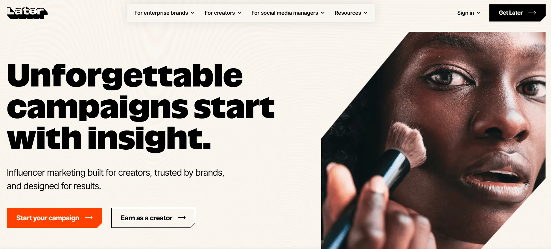 Later Influencer Vetting Tool