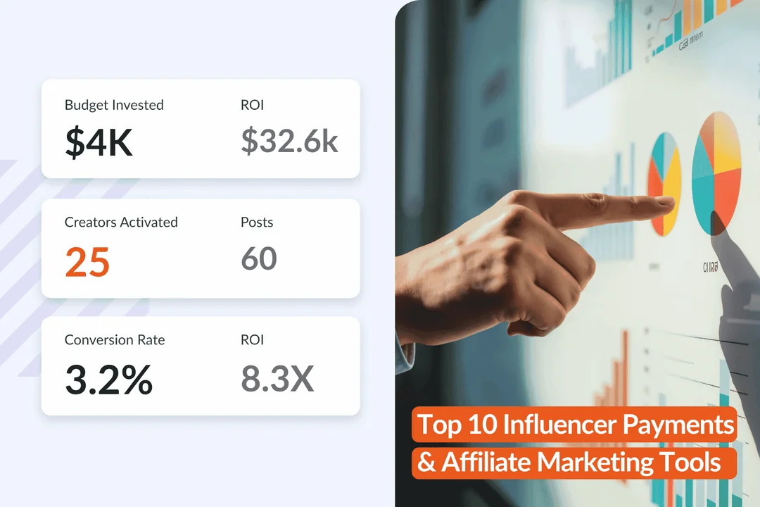 Top 10 Influencer Payments & Affiliate Marketing Tools
