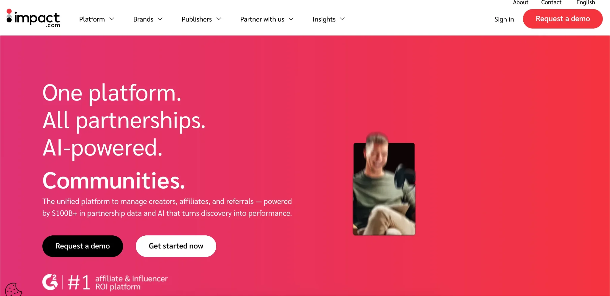 Impact.com Influencer Payments and Affiliate Marketing Tool