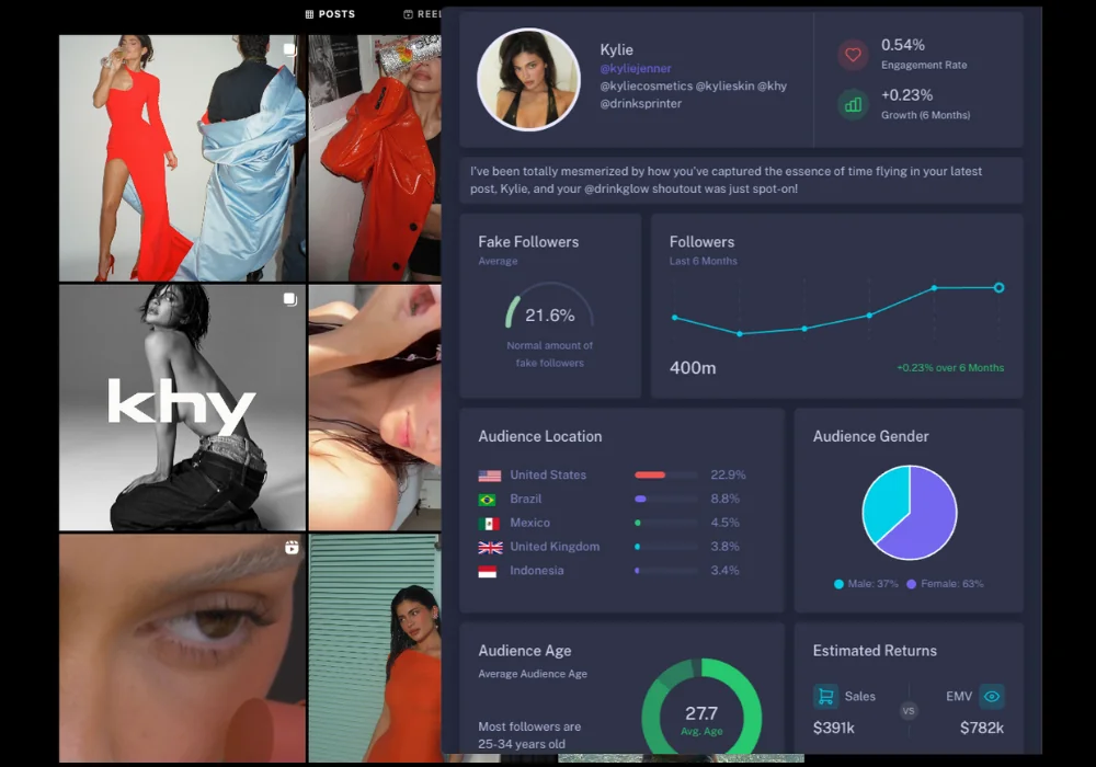 Influencer Hero Chrome Extension Fake Follower Audit