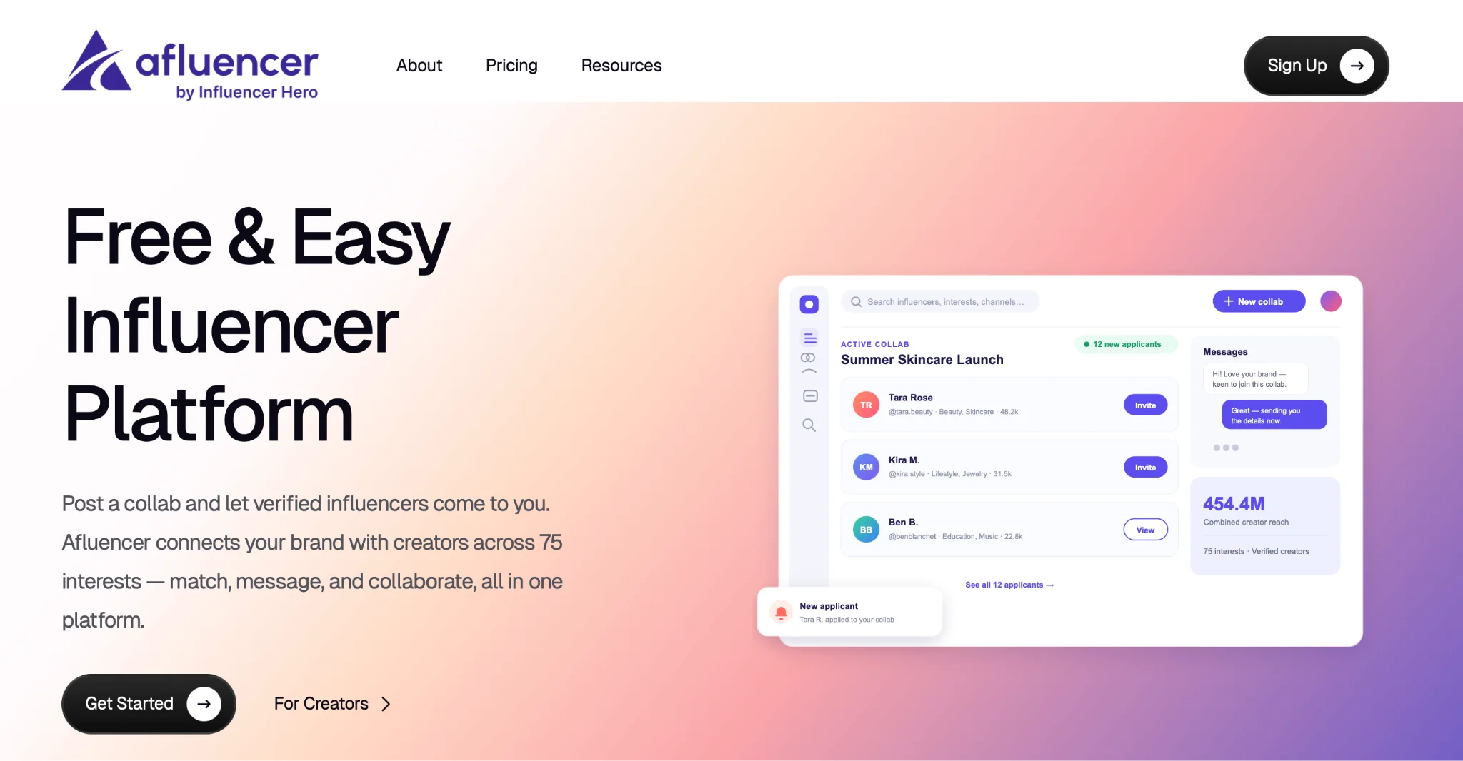 Afluencer Influencer Marketing Software for Online Stores