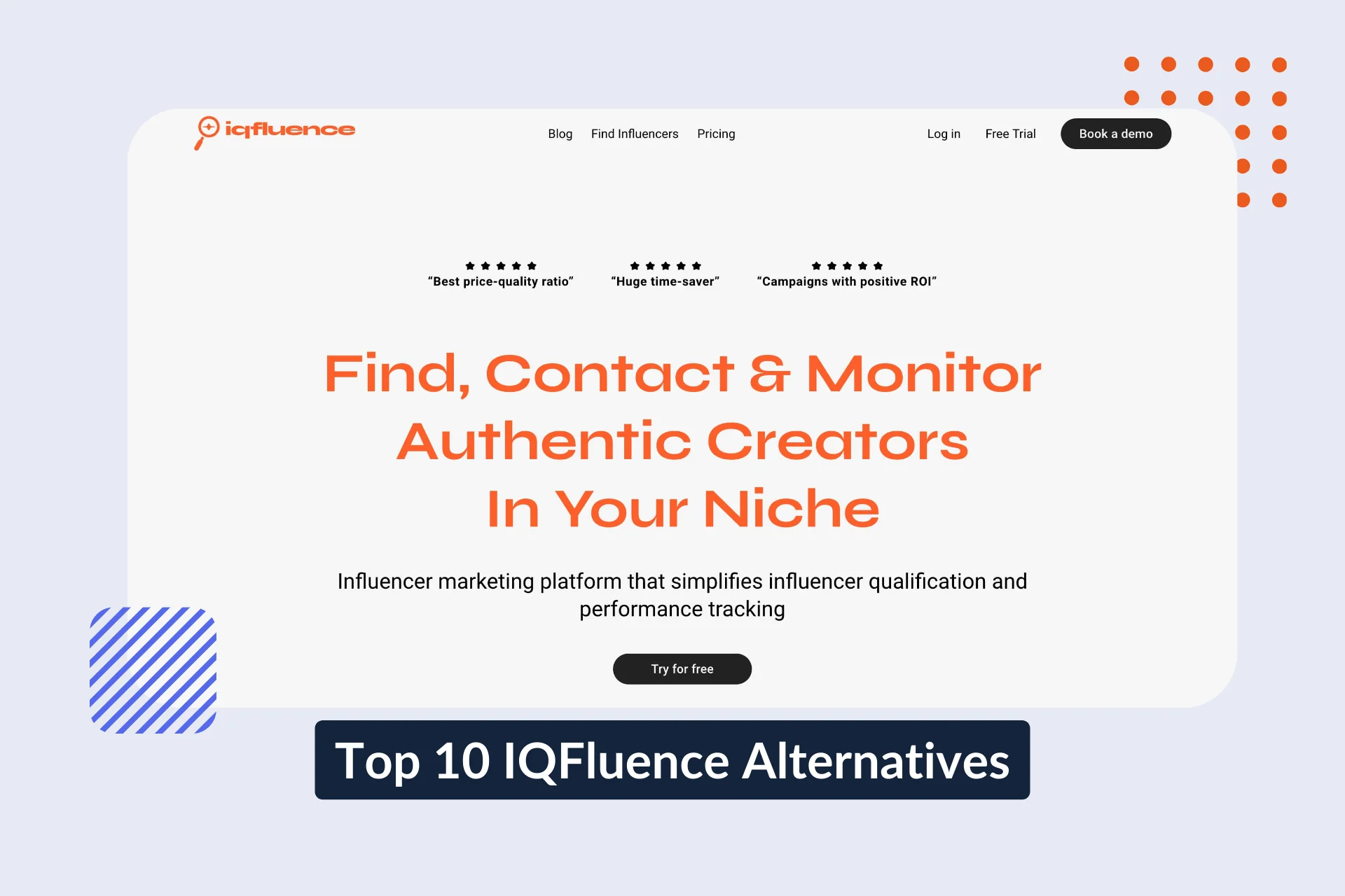 Top 10 alternatives à IQFluence en 2026 : Fonctionnalités, tarification et avis
