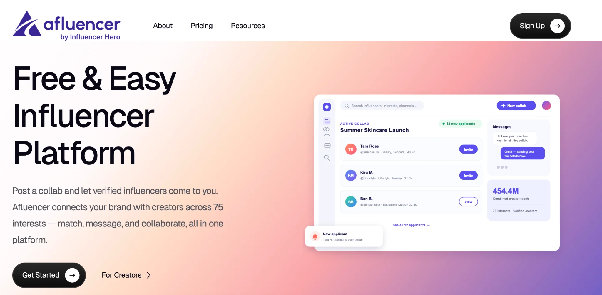 Afluencer Übersicht – Shopify Collabs Alternativen 2026