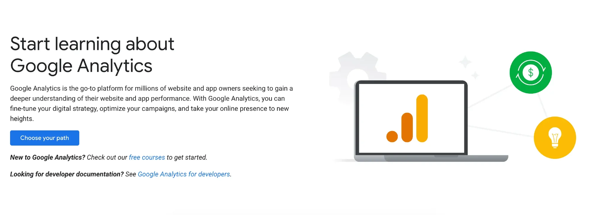 Plateforme Google Analytics 4 alimentée par l'IA