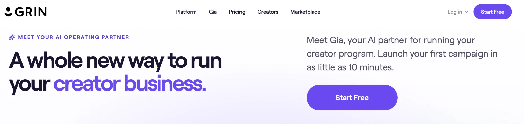 GRIN Influencer Marketing Software