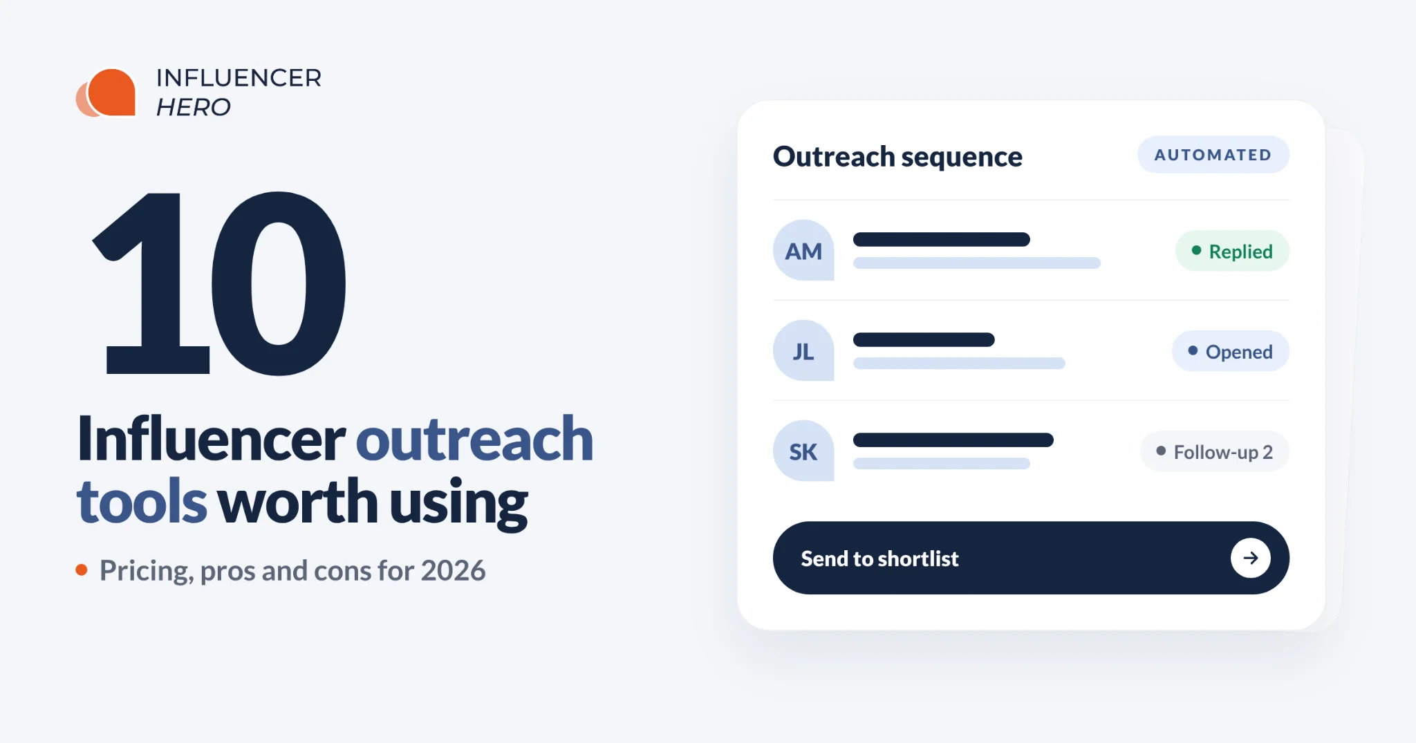 Top 10 Influencer Outreach Tools in 2026