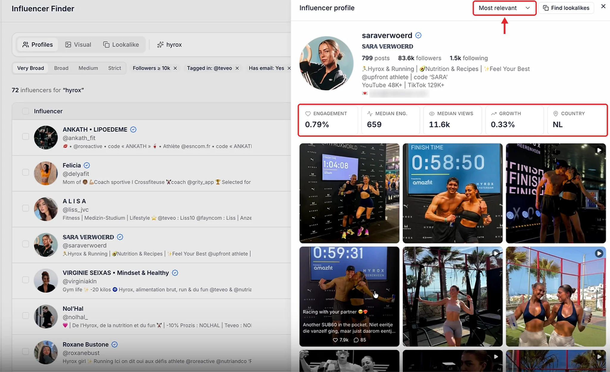 Influencer Hero creator Vorschau