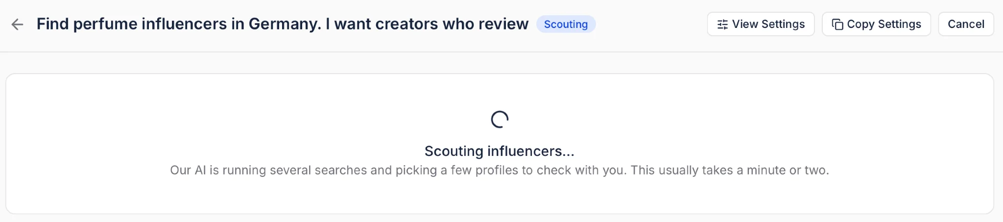 new deep research feature scouting