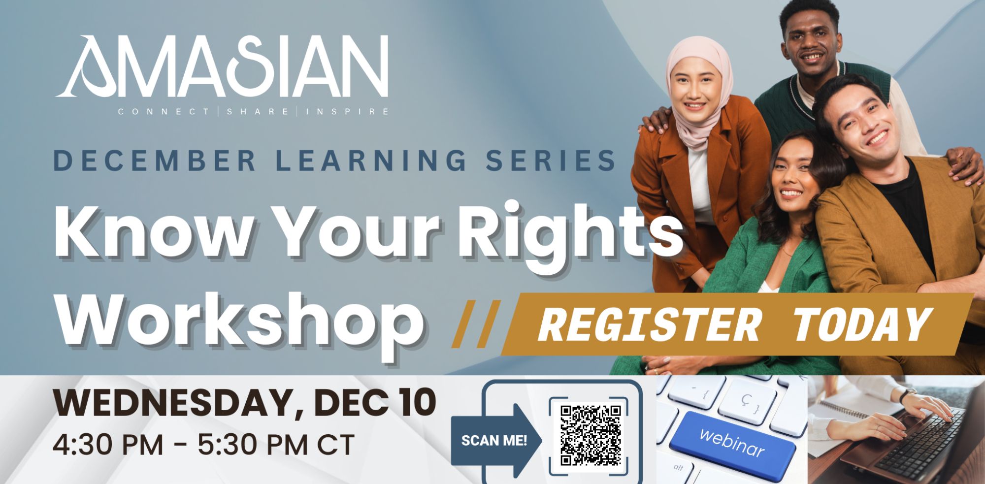 Know Your Rights Workshop | AMASIAN December Learning Series