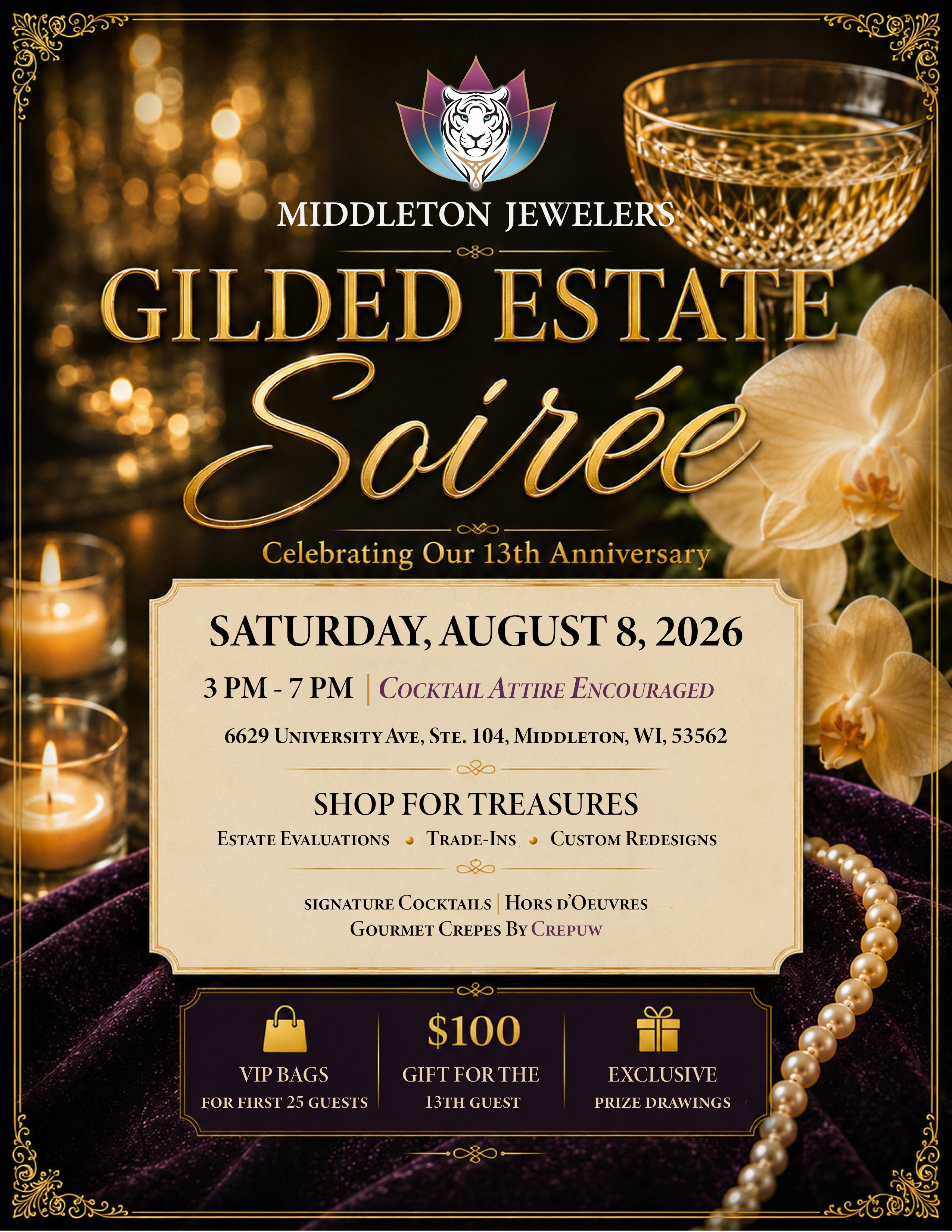 Middleton Jewelers' Gilded Estate Soirée