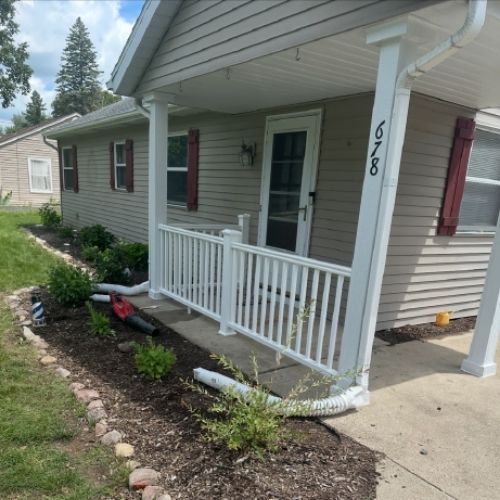 Completed siding project by Northrup's Roofing & Restoration in Milwaukee, Wisconsin.