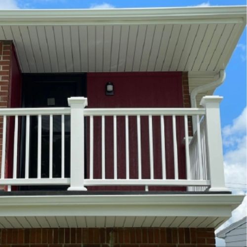 Completed siding project by Northrup's Roofing & Restoration in Milwaukee, Wisconsin.
