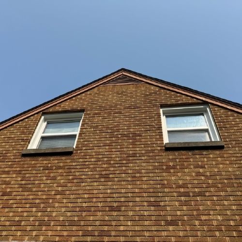 Completed window project by Northrup's Roofing & Restoration in Milwaukee, Wisconsin.