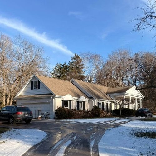 Completed roofing and siding project by Northrup's Roofing & Restoration in Milwaukee, Wisconsin.