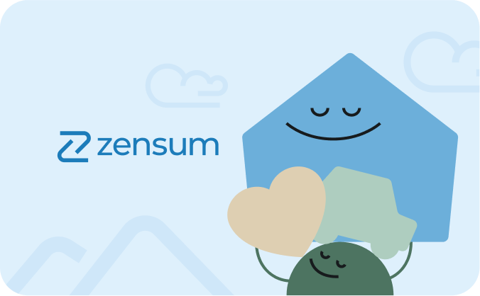 Zensum brand illustration