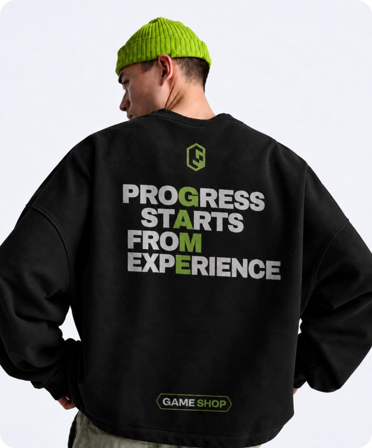 Game Shop branded sweatshirt