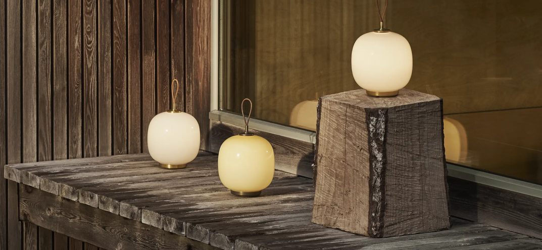 Radiohus portable fra LOUIS POULSEN