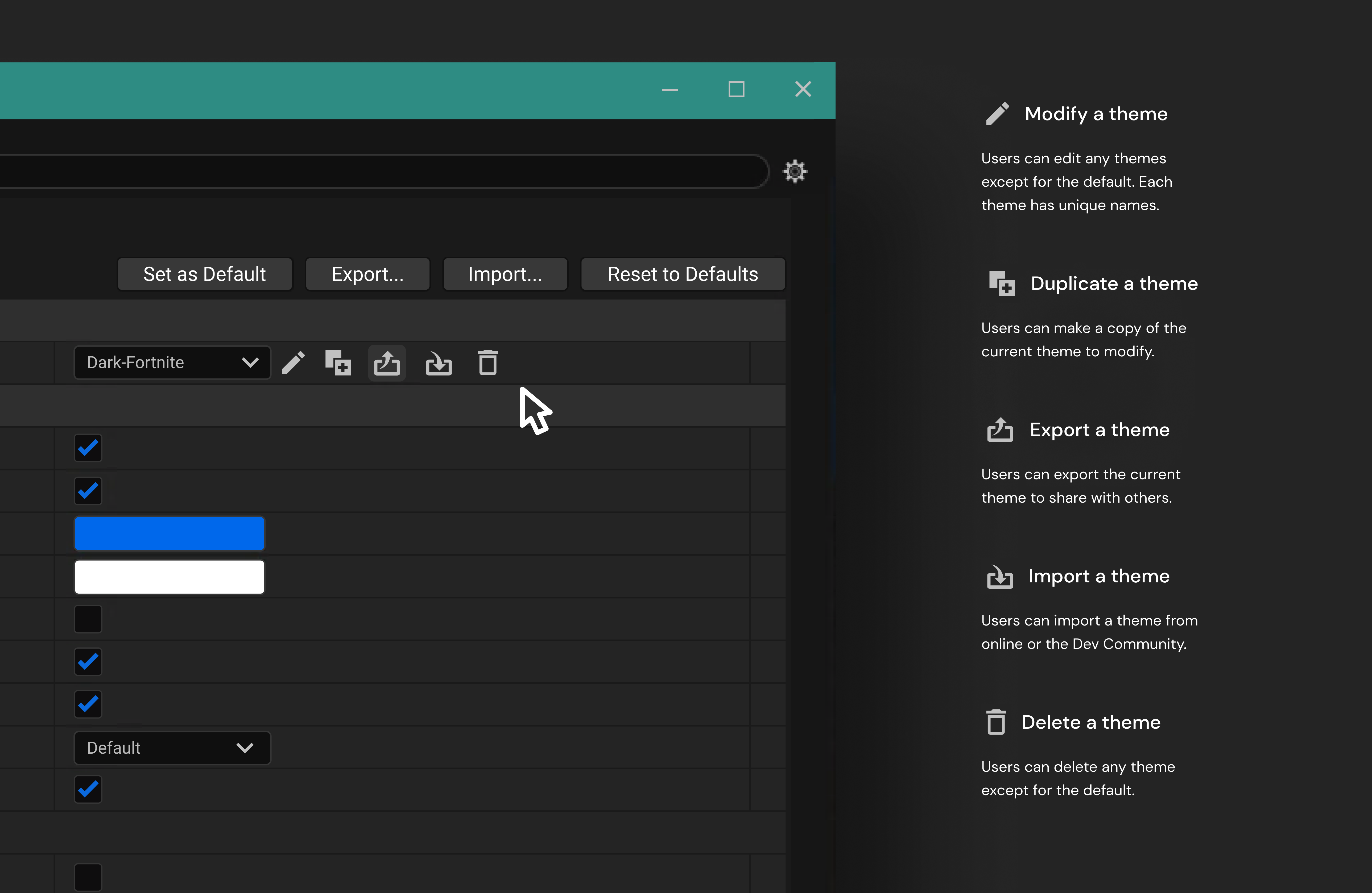 The detailed RRSP flow marked with improvements by the team