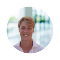 Jongen man profiel foto