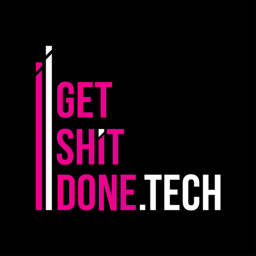 get shit done. tech's logo