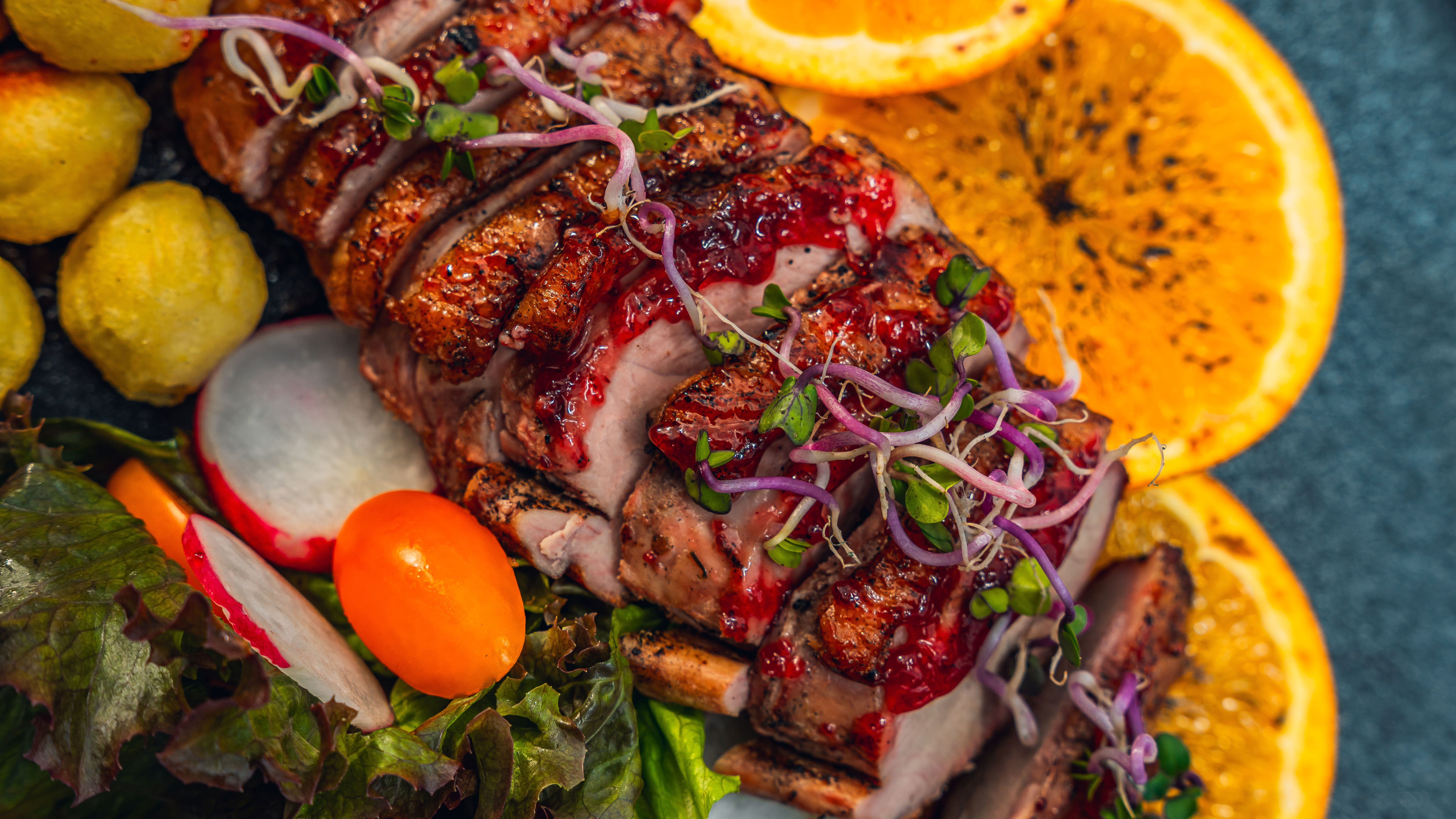 image of food truck festival