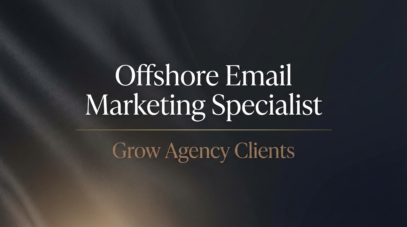 Agency team and offshore email marketing specialist optimizing campaigns on a dashboard