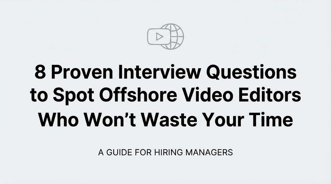 Offshore video editors